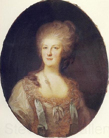 Fyodor Rokotov Portrait of Daria Dmitriev Manova